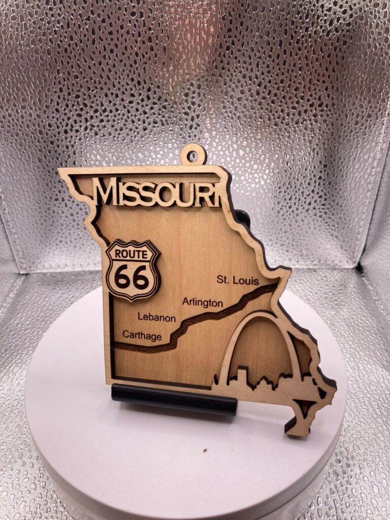Route 66 State Ornament