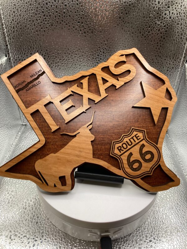 Route 66 State Ornament - Image 2